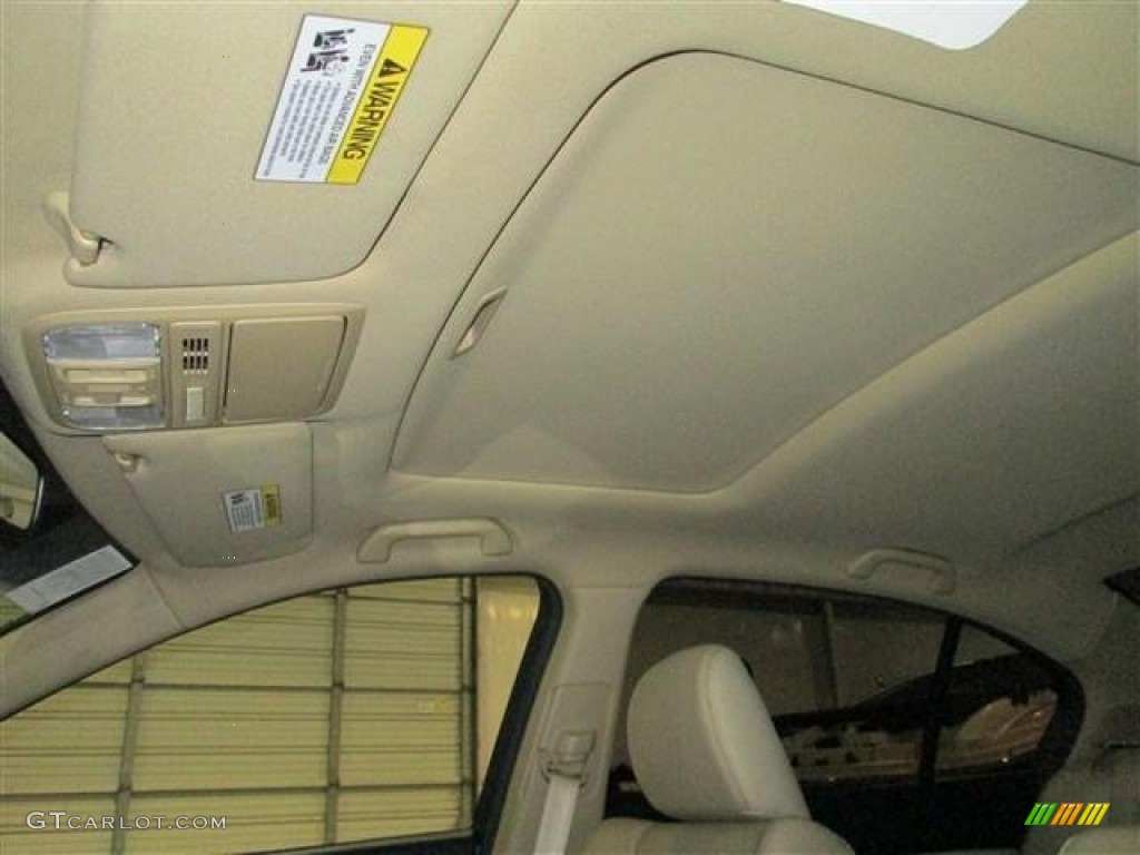 2012 Accord EX-L V6 Sedan - Basque Red Pearl II / Ivory photo #17