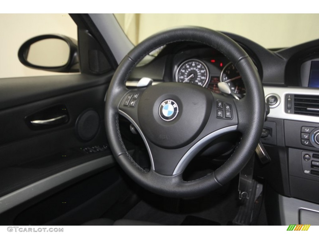 2008 3 Series 335i Sedan - Black Sapphire Metallic / Black photo #30