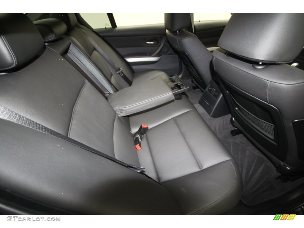 2008 3 Series 335i Sedan - Black Sapphire Metallic / Black photo #33