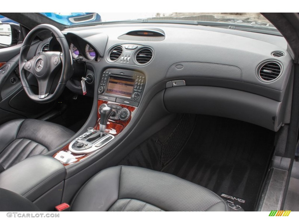 2011 Mercedes-Benz SL 63 AMG Roadster Black Dashboard Photo #77576452
