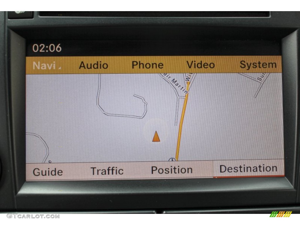 2011 Mercedes-Benz SL 63 AMG Roadster Navigation Photos