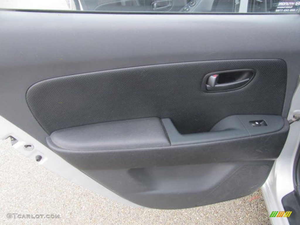 2009 Elantra SE Sedan - Quicksilver / Black photo #10