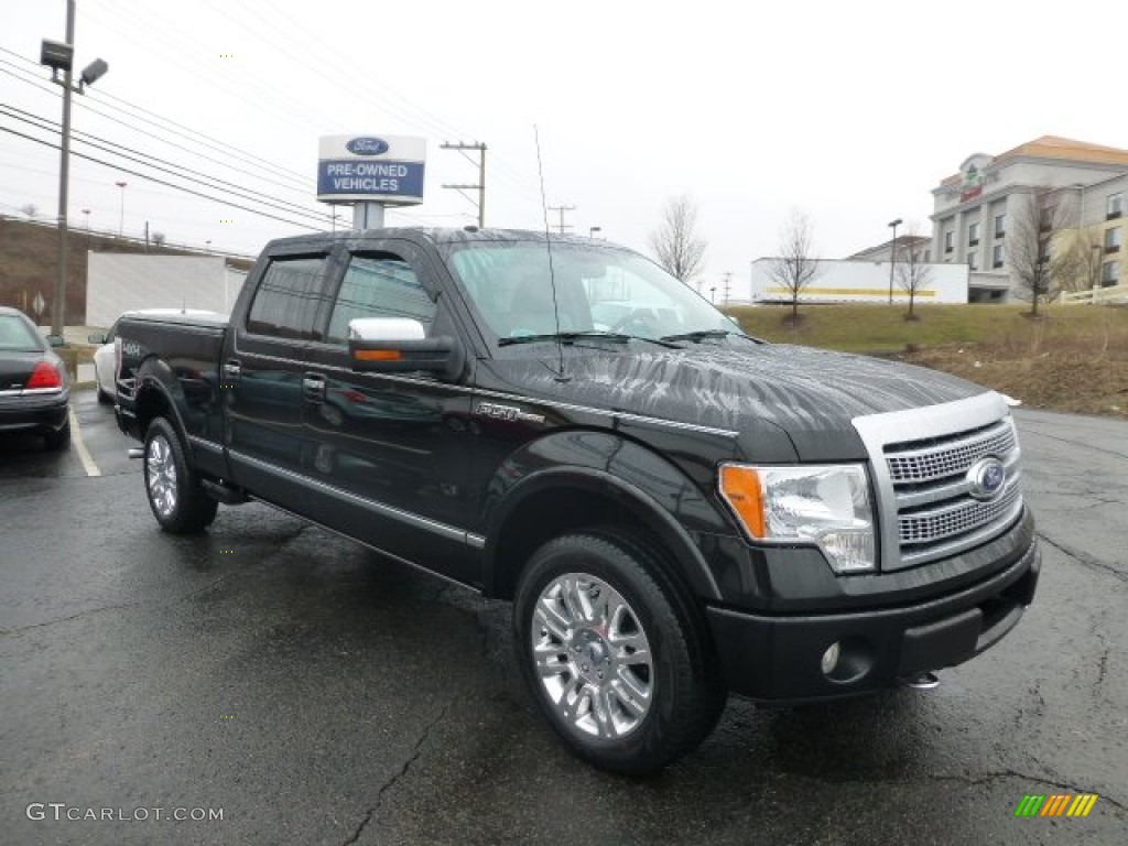 Tuxedo Black 2010 Ford F150 Platinum SuperCrew 4x4 Exterior Photo #77576818