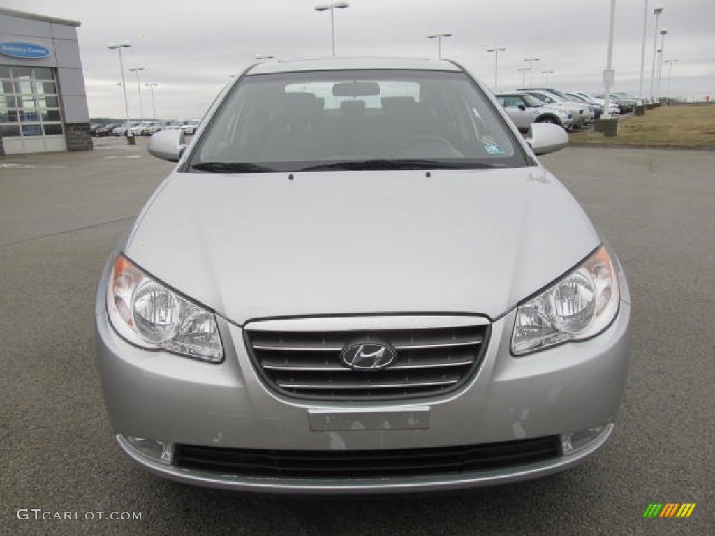 2009 Elantra SE Sedan - Quicksilver / Black photo #19