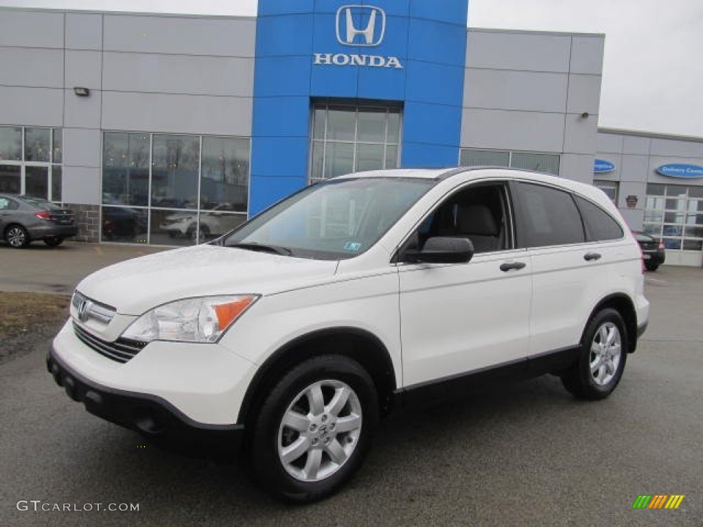 Taffeta White 2008 Honda CR-V EX 4WD Exterior Photo #77576966