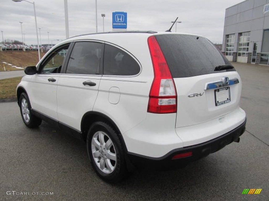 2008 CR-V EX 4WD - Taffeta White / Gray photo #16