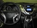 Gray 2012 Hyundai Elantra GLS Dashboard