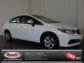 Taffeta White - Civic LX Sedan Photo No. 1