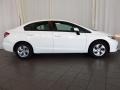 Taffeta White - Civic LX Sedan Photo No. 2