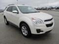 White Diamond Tricoat 2012 Chevrolet Equinox LT Exterior