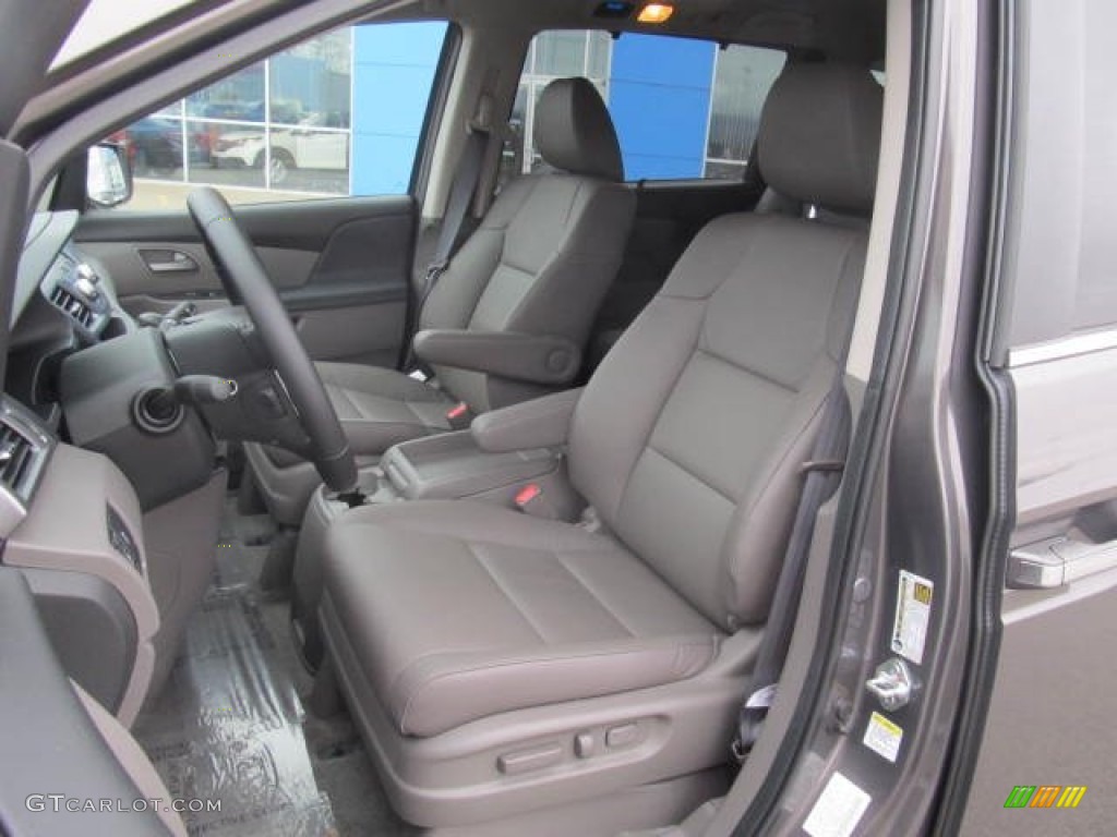 Truffle Interior 2013 Honda Odyssey EX-L Photo #77578238