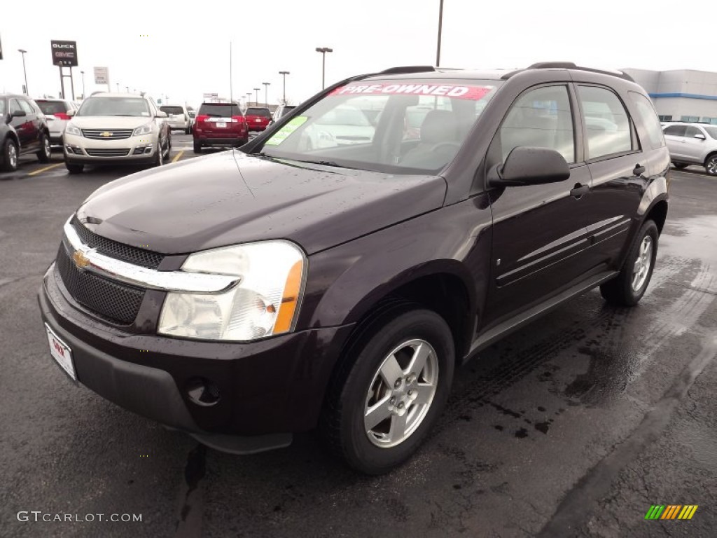 Black Amethyst Metallic 2006 Chevrolet Equinox LS Exterior Photo #77578479