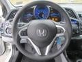2012 Honda CR-Z Gray Interior Steering Wheel Photo