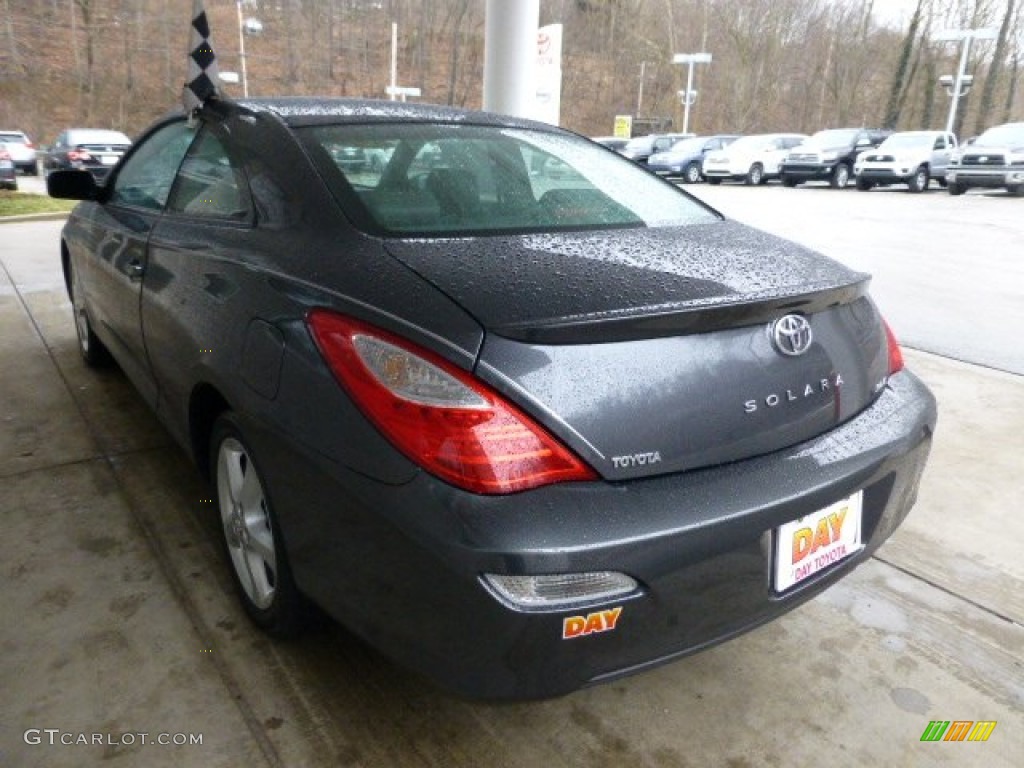 2007 Solara SLE V6 Coupe - Magnetic Gray Metallic / Dark Stone photo #4