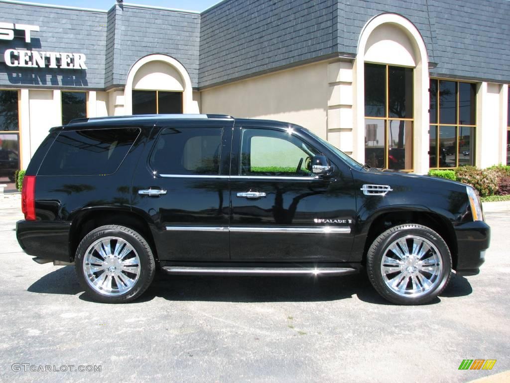 2009 Escalade  - Black Raven / Ebony/Ebony photo #4