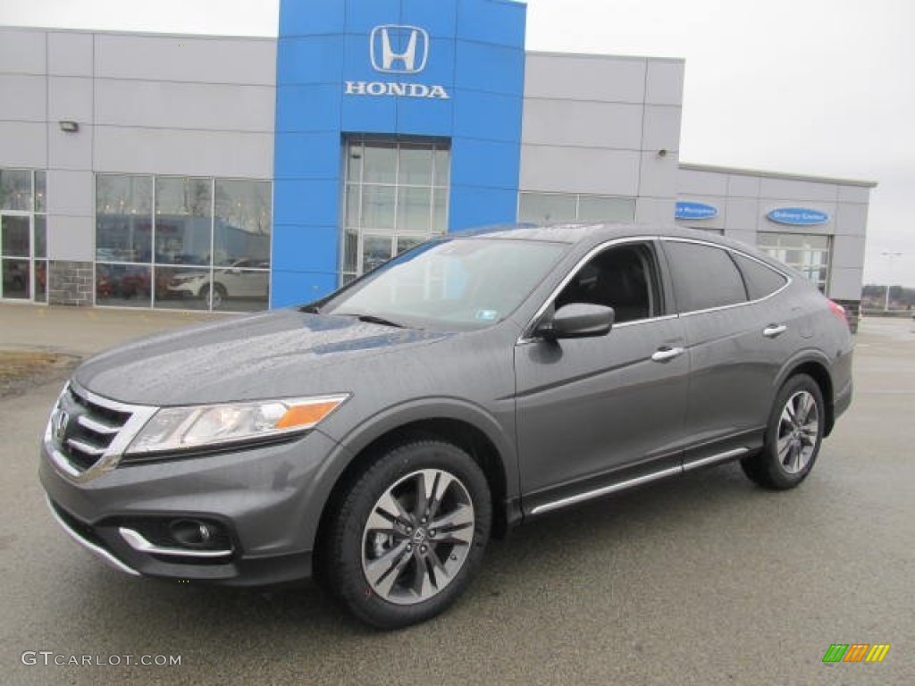 Polished Metal Metallic 2013 Honda Crosstour EX-L V-6 4WD Exterior Photo #77579421