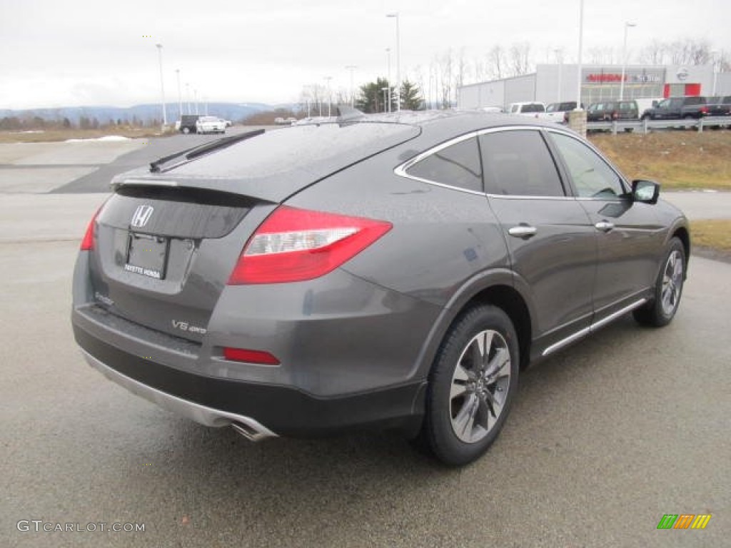 Polished Metal Metallic 2013 Honda Crosstour EX-L V-6 4WD Exterior Photo #77579772