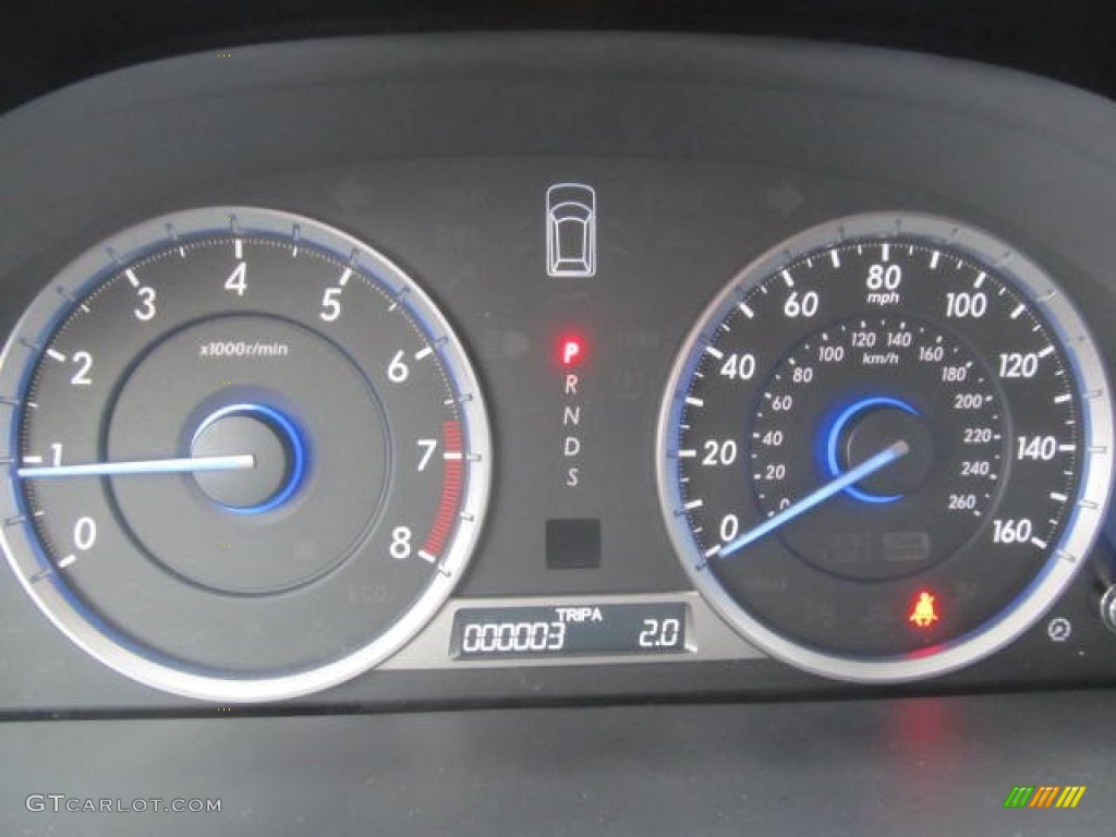 2013 Honda Crosstour EX-L V-6 4WD Gauges Photo #77579817