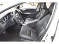 2013 Volvo S60 R Design Black Interior Front Seat Photo