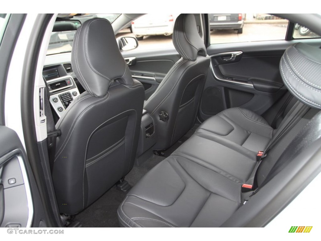 2013 Volvo S60 R-Design AWD Rear Seat Photo #77580117