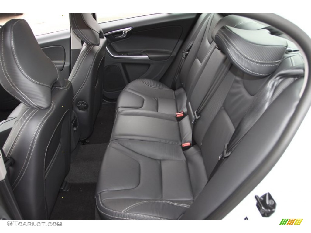 R Design Black Interior 2013 Volvo S60 R-Design AWD Photo #77580141