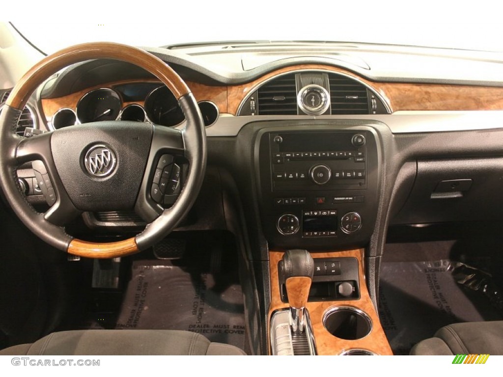 2010 Buick Enclave CX AWD Ebony/Ebony Dashboard Photo #77580162