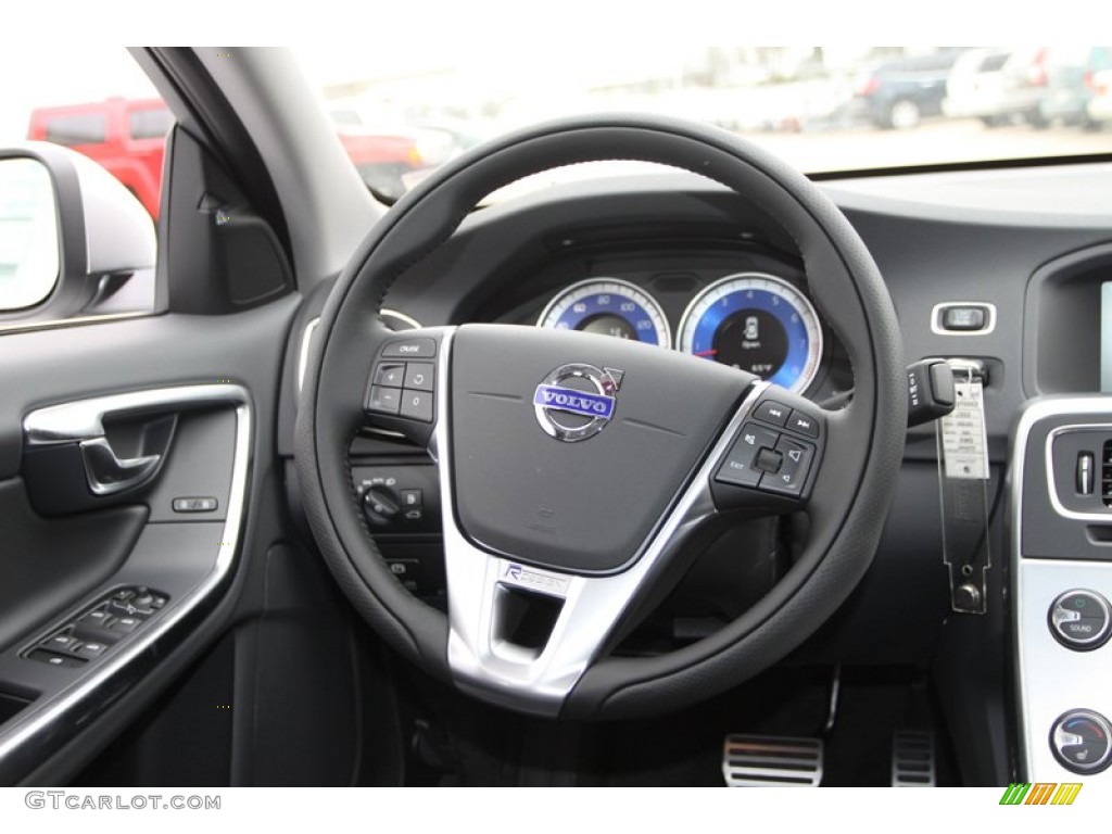2013 Volvo S60 R-Design AWD Steering Wheel Photos