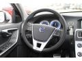 2013 Volvo S60 R Design Black Interior Steering Wheel Photo