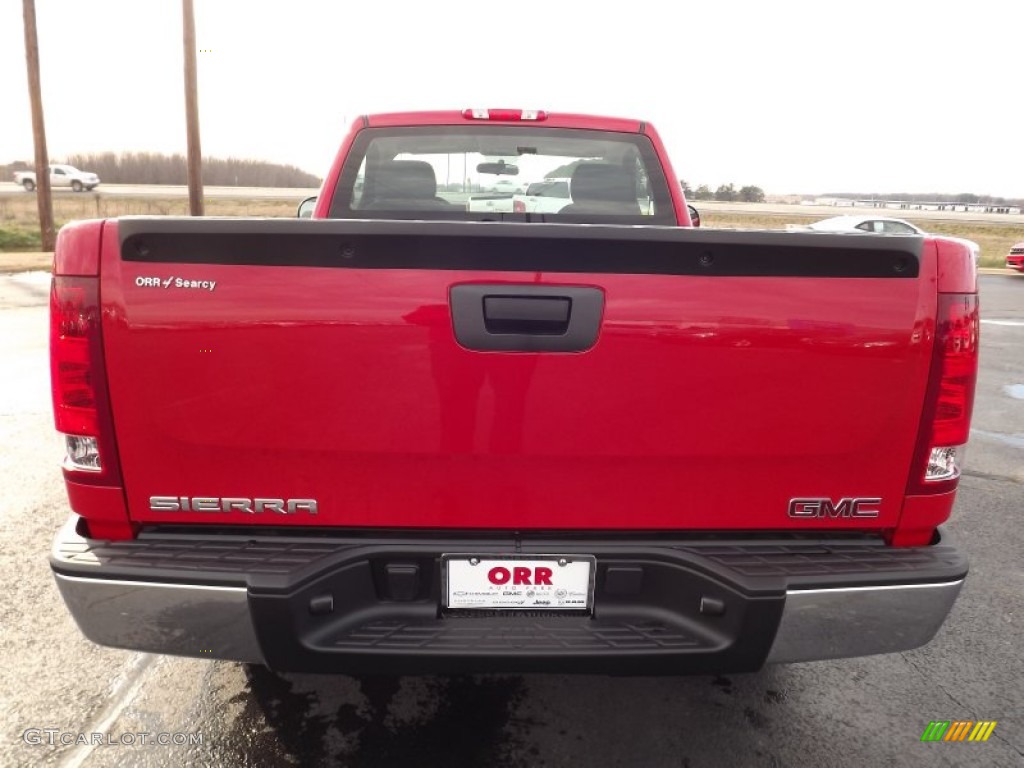 2013 Sierra 1500 Regular Cab - Fire Red / Dark Titanium photo #6
