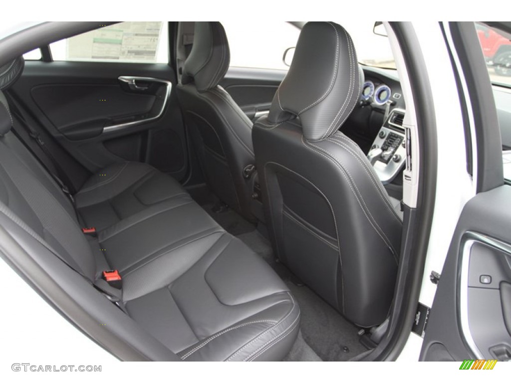 2013 S60 R-Design AWD - Ice White / R Design Black photo #25