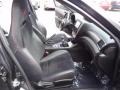 Front Seat of 2011 Impreza WRX STi