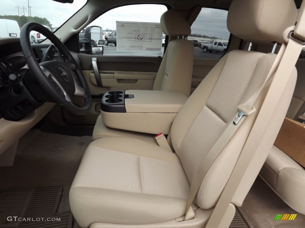 2013 GMC Sierra 2500HD SLE Extended Cab 4x4 Front Seat Photo #77580807