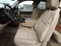 2013 GMC Sierra 2500HD Very Dark Cashmere/Light Cashmere Interior Front Seat Photo