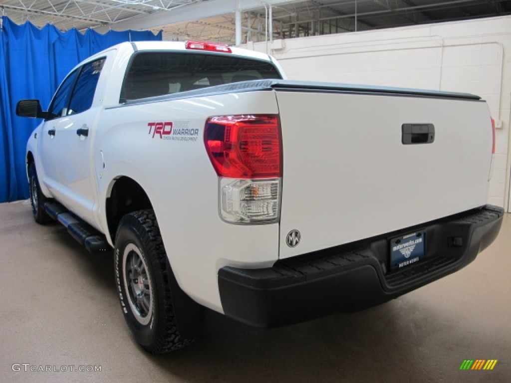 2011 Tundra TRD Rock Warrior CrewMax 4x4 - Super White / Black photo #5