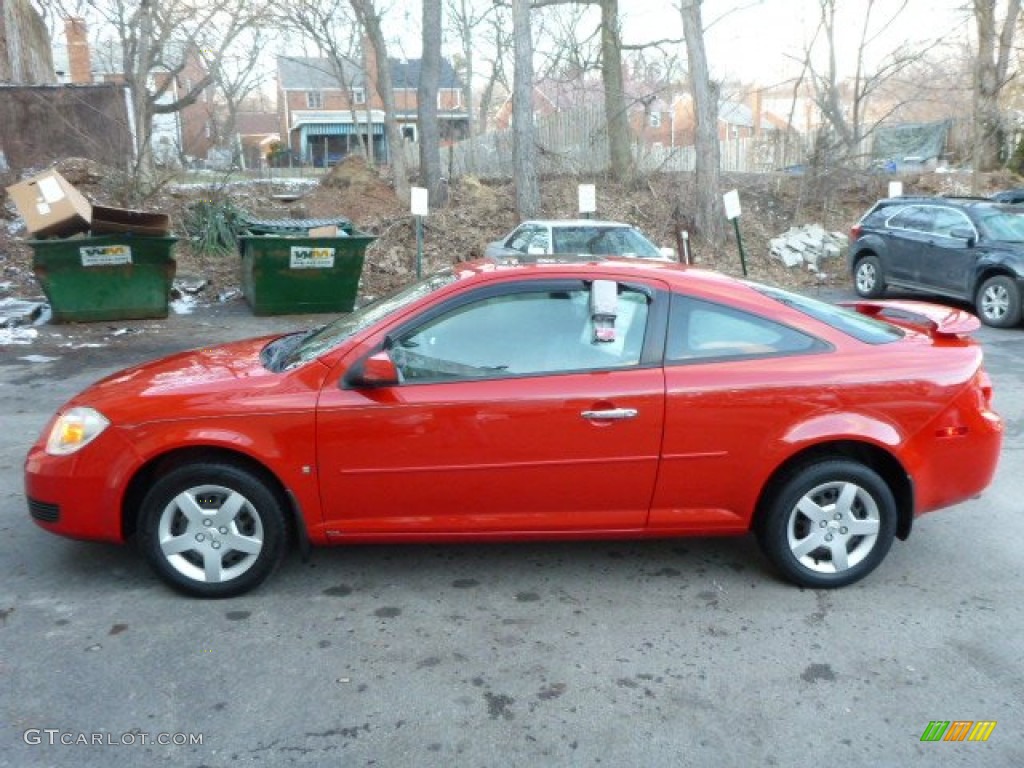 2007 Cobalt LT Coupe - Victory Red / Ebony photo #2