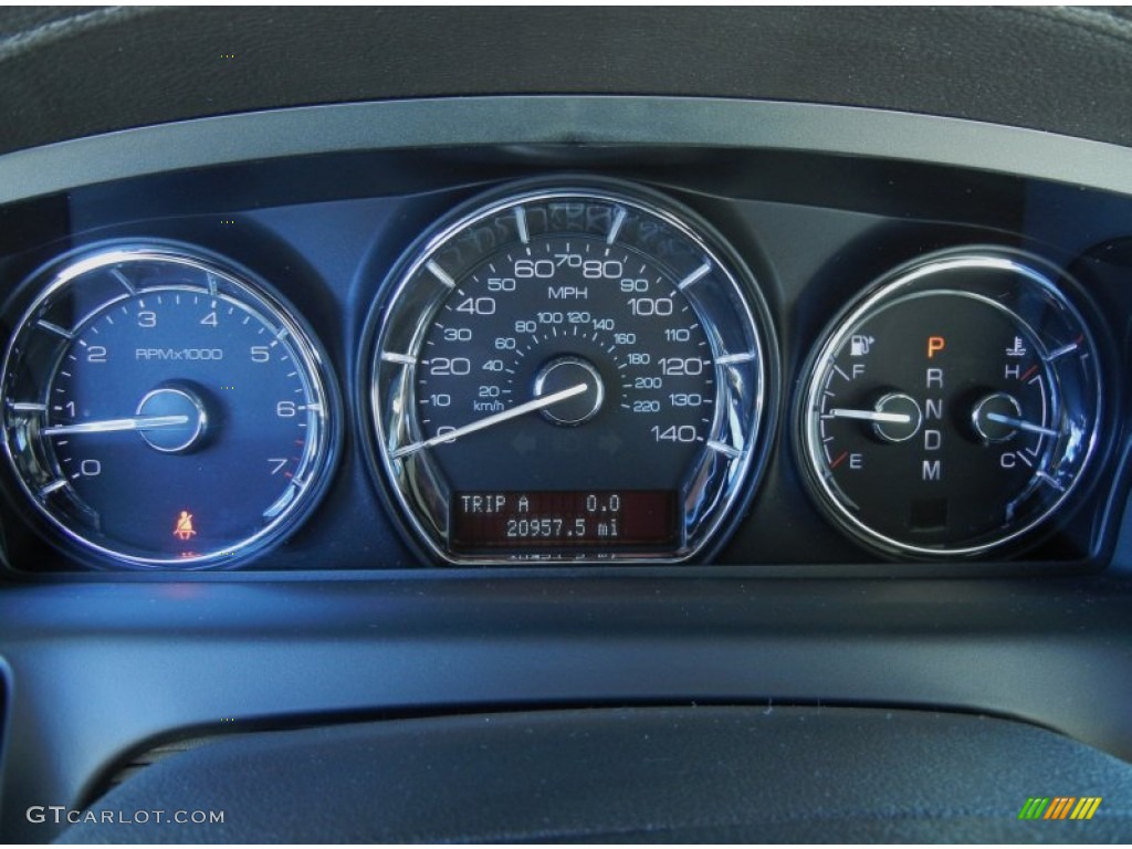 2011 Lincoln MKS FWD Gauges Photos