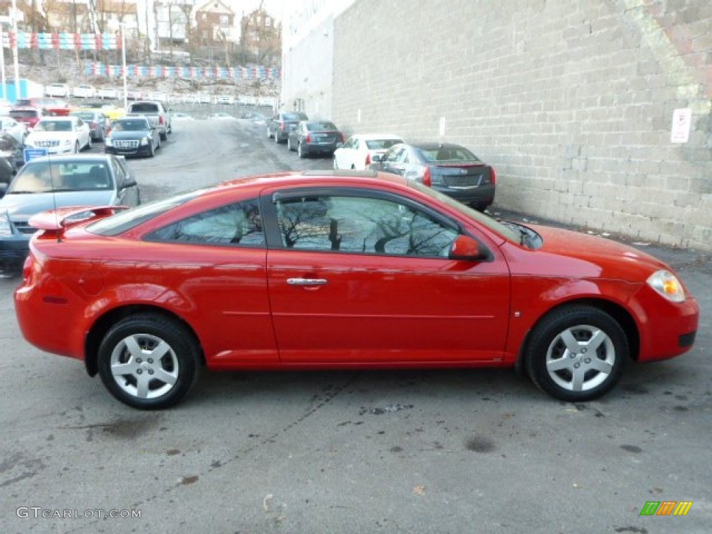 2007 Cobalt LT Coupe - Victory Red / Ebony photo #10