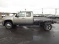  2013 Sierra 3500HD SLT Extended Cab 4x4 Chassis Steel Gray Metallic