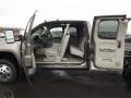  2013 Sierra 3500HD SLT Extended Cab 4x4 Chassis Light Titanium Interior