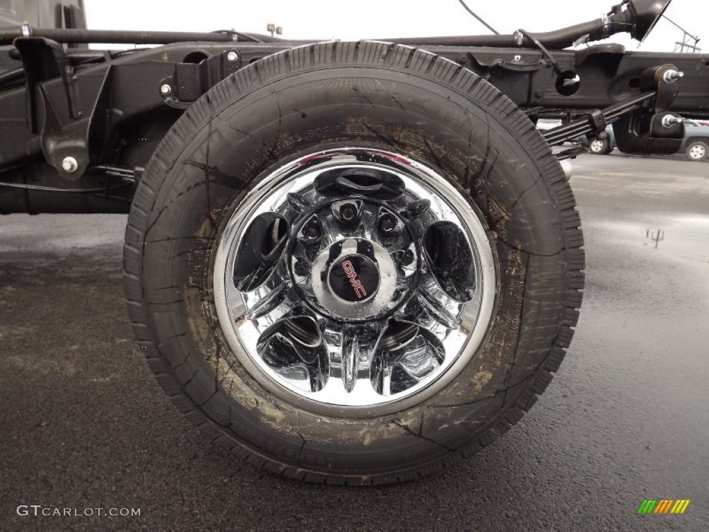 2013 GMC Sierra 3500HD SLT Extended Cab 4x4 Chassis Wheel Photo #77581590