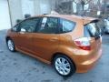 2010 Orange Revolution Metallic Honda Fit Sport  photo #13