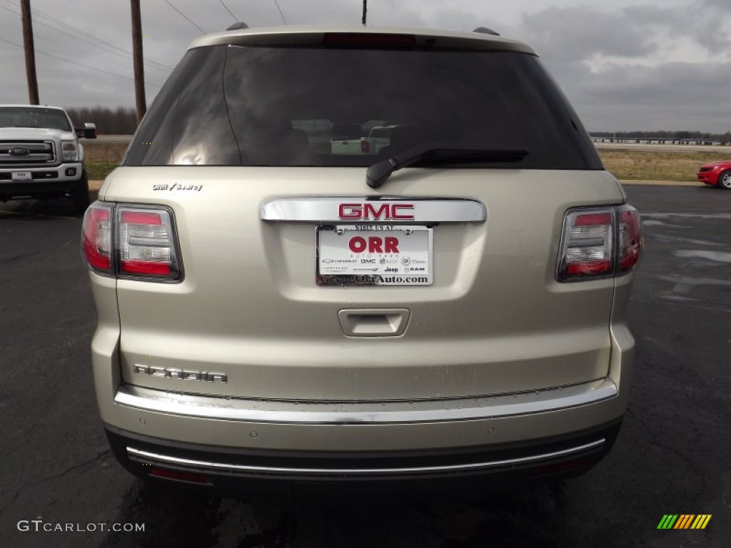 2013 Acadia SLT - Champagne Silver Metallic / Cocoa Dune photo #6