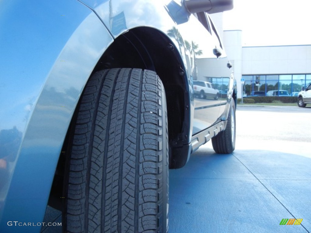 2010 Escape XLS - Steel Blue Metallic / Stone photo #10