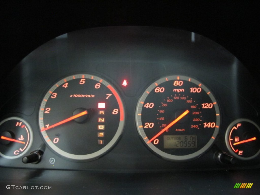 2006 Honda CR-V EX 4WD Gauges Photo #77582235