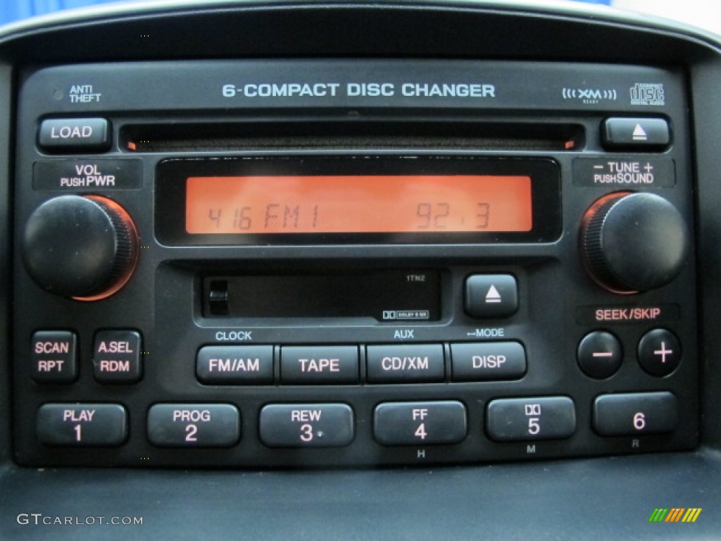 2006 Honda CR-V EX 4WD Audio System Photo #77582280