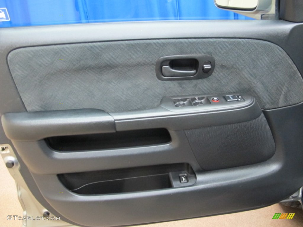 2006 Honda CR-V EX 4WD Black Door Panel Photo #77582427