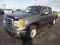 Mocha Steel Metallic 2013 GMC Sierra 1500 SLE Crew Cab Exterior