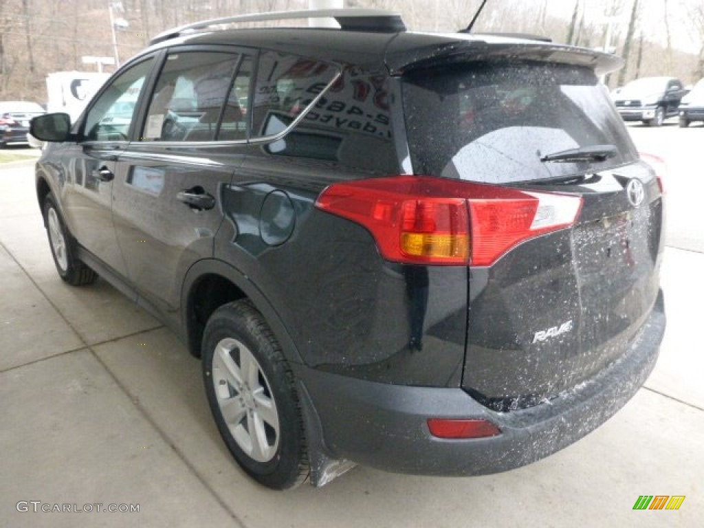 2013 RAV4 XLE AWD - Black / Beige photo #3