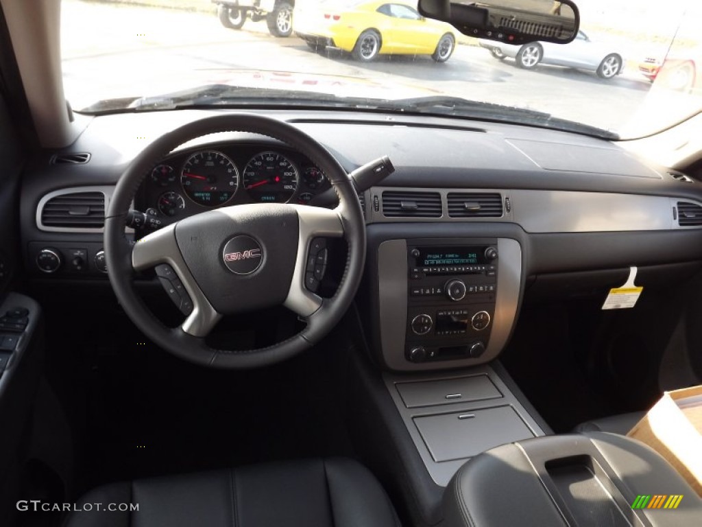 2013 Sierra 1500 SLT Crew Cab 4x4 - Sonoma Red Metallic / Ebony photo #9