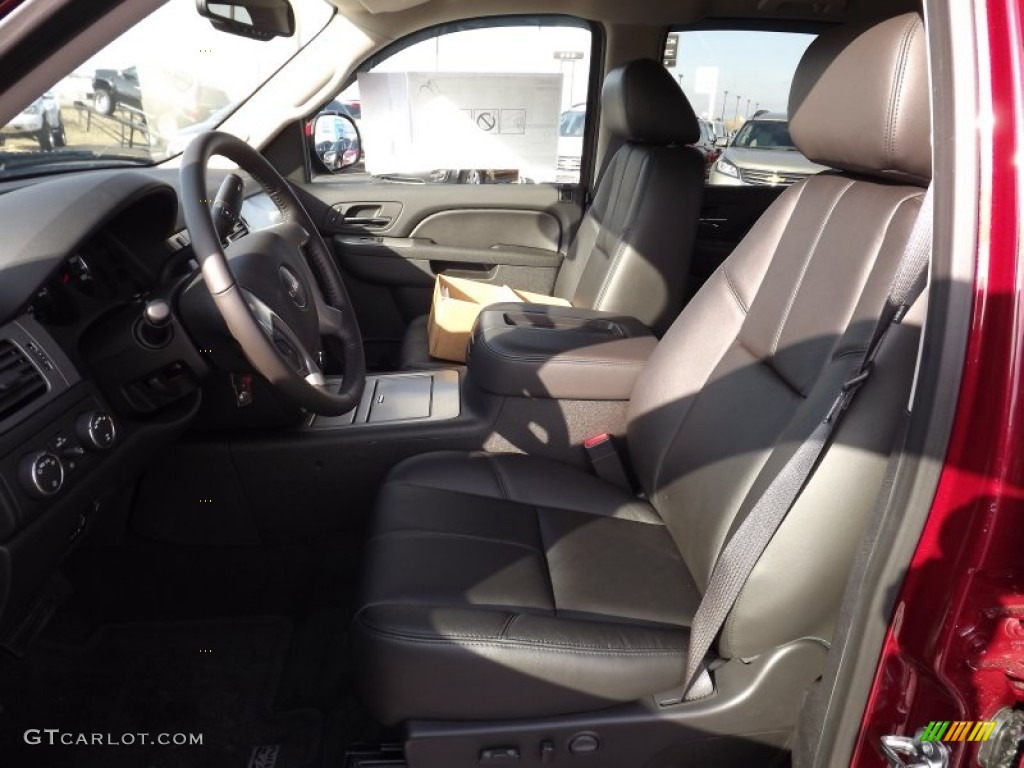 2013 Sierra 1500 SLT Crew Cab 4x4 - Sonoma Red Metallic / Ebony photo #11